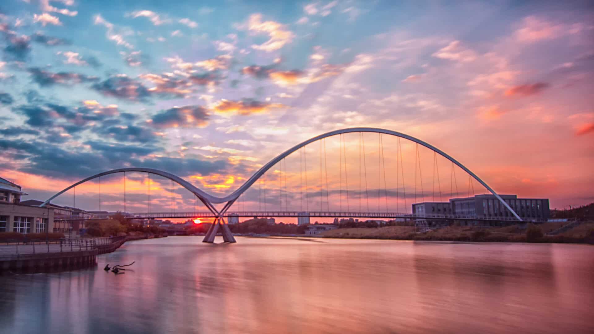 Infinity bridge, Stockton on Tees